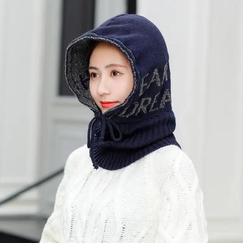 Мужской зимний шарф Skullies Beanies шерстяная шапка зимняя вязаная шапочка головные уборы для мужчин и женщин шапки Gorras шапка маска шапки