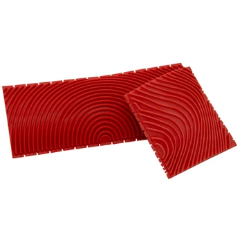 

2PCS 3 Inch 6 Inch Imitation Wood Grain Paint Roller Brush DIY Wall Decoration Tool Set Painting Tool Set Patterned Paint