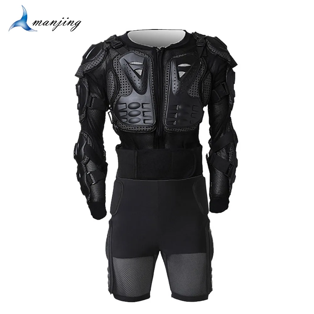 Motorcycle Jacket Motocross Gear Set Motorcycle Protector Motorcycle armor shorts Pants Motocross suit Body protection Back Spine Armour Skatboarding Skiing ATV Dirt Bike Jacket