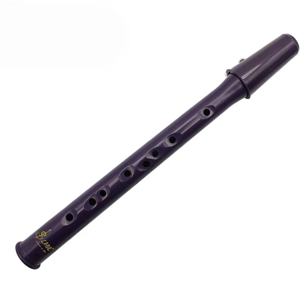 Мини карманный Bb саксофон Sax ABS с альт мундштук 10 шт. Рид сумка Деревянный духовой инструмент дропшиппинг - Цвет: Сливовый