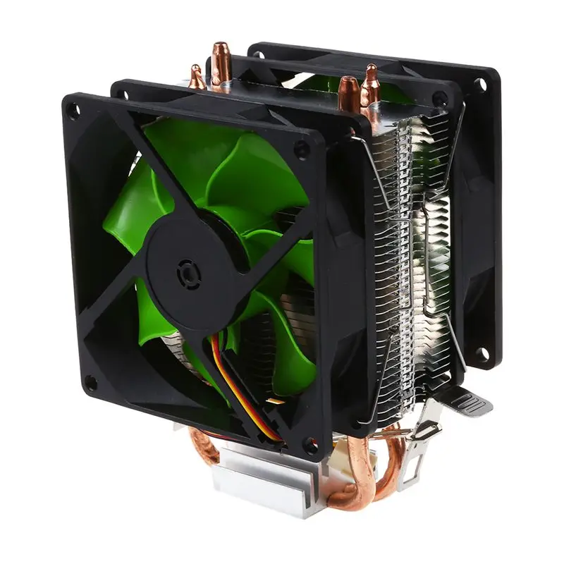 Кулер процессора тихий вентилятор для Intel LGA775/1156/1155 AMD AM2/AM2+/AM3