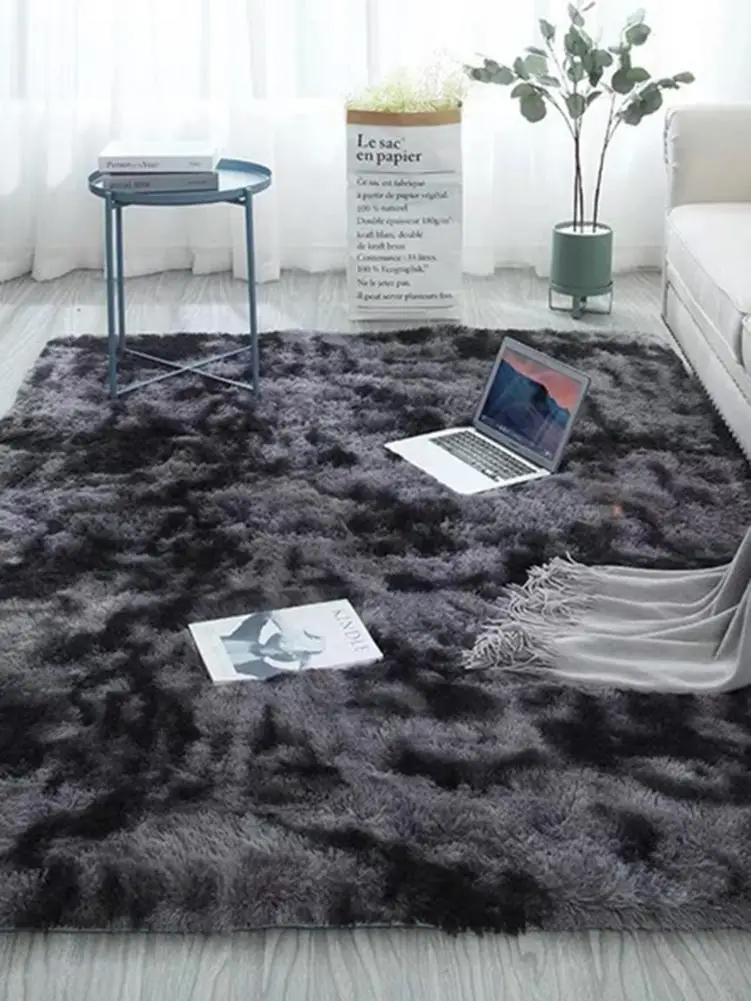 Коврик Tie dye плюшевые мягкие коврики для гостиной спальни прикроватного столика