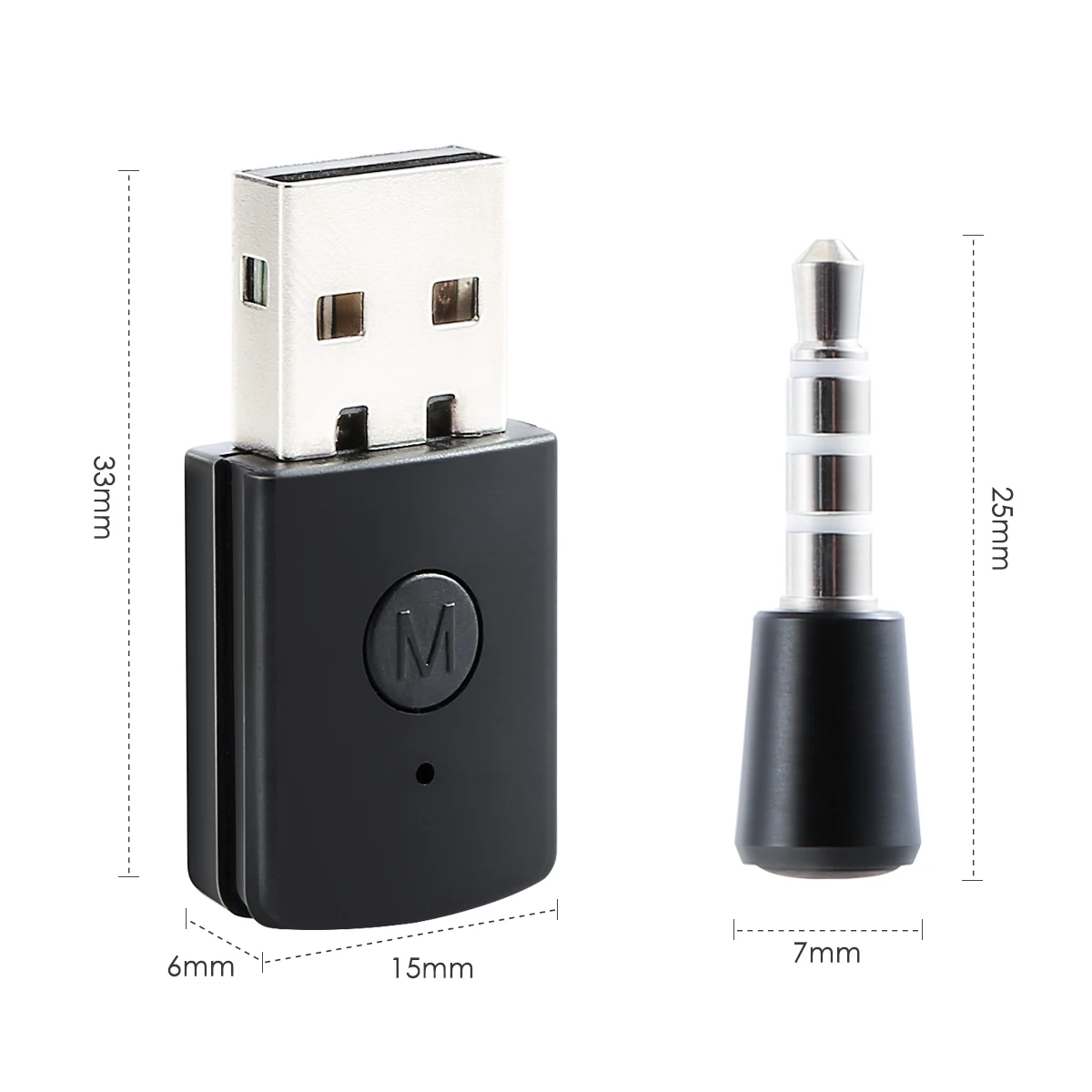 Latest Version USB Adapter Bluetooth Transmitter Dongle Wireless Receiver For PS4 Playstation BT 4 0 Headset Headphone Dongle