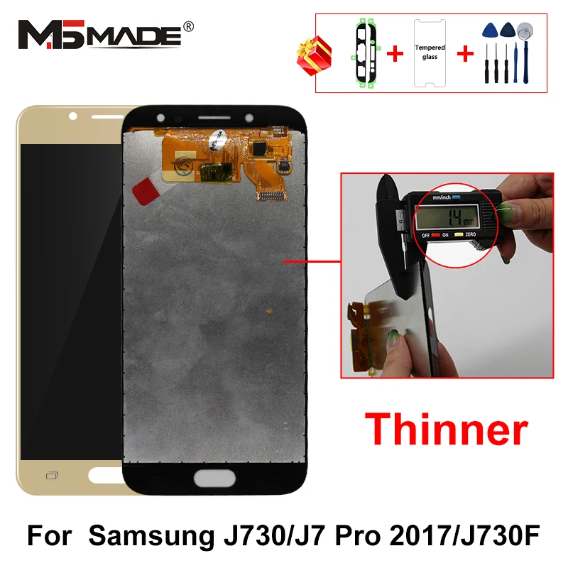 Incell Качество для samsung Galaxy J7 Pro J730G J730F J730GM/DS J730 lcd J7 дисплей сенсорный экран дигитайзер SM-J730GM lcd