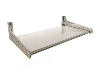 

Kitchen Shelf Wall Mounted 304 Stainless Steel Multifunctional Microwave Oven Storage Rack