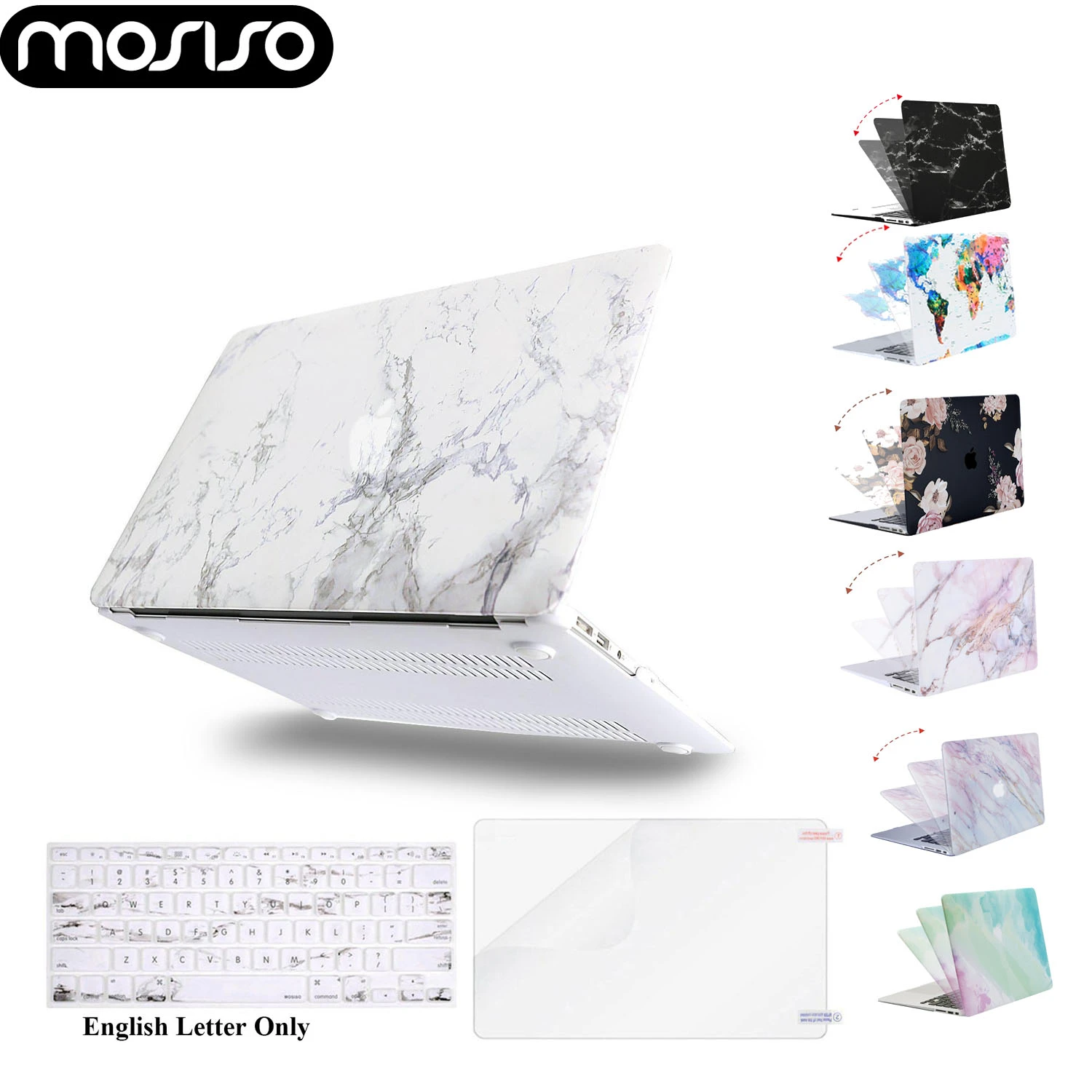 Mosisoハードカバーケースのmacbook Airはプロ 13 タッチバーa1706 A1708 A19 Macエア 13 インチ 17 18 19 ノートブックシェルケース Cover For Macbook Laptop Protective Covercover For Macbook Pro Aliexpress