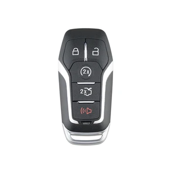 

Smart Remote Key Case 5 Button for Ford Edge Explorer Fusion 2015-2017 M3N-A2C31243300 Car Key Shell Uncut Blade No5 2019 New
