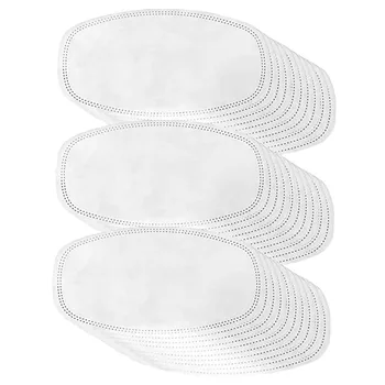 

30pcs Cover Gasket Face Cover Filter Pad Activated Carbon Breathing Filters 30pc Filter Paper Haze Mouth Non-woven Activated