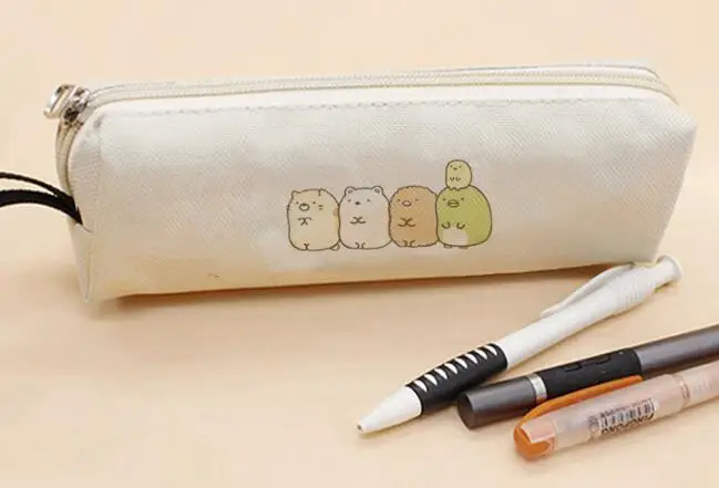 no pen Японский аниме sumikko gurashi пенал Чехол для карандашей кошелек для мужчин и женщин Подарки на день рождения - Цвет: no pen