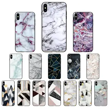 

Glossy Granite Stone Marble Texture Phone Case Luxury Cover For Iphone 5s 5 Iphone5s 5 S Black Soft Mobile Phone Accessories