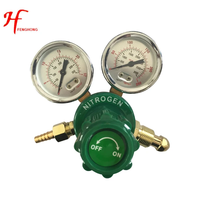 

Ningbo Fenghong G5/8 thread Aluminium Nitrogen regulator with cheap price