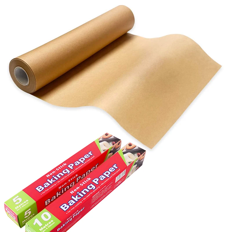  Parchment Paper Roll for Baking Wrapping Paper for Food Air  Fryer Unbleached Wrapping Food Paper Liners Butter Paper Non Stick: Home &  Kitchen