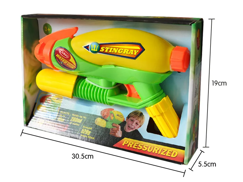 Children Pressure High Pressure xiao shui qiang Toy Summer Boys And Girls Zi Bared Spray Gun Pull-out Outdoor Watertight