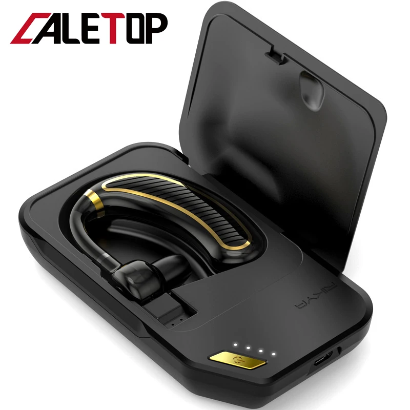 

K21 Wireless Headphone Bluetooth Headset with Microphone Handsfree Sport Earphone with Ear Hook for iPhone for Computer Laptop