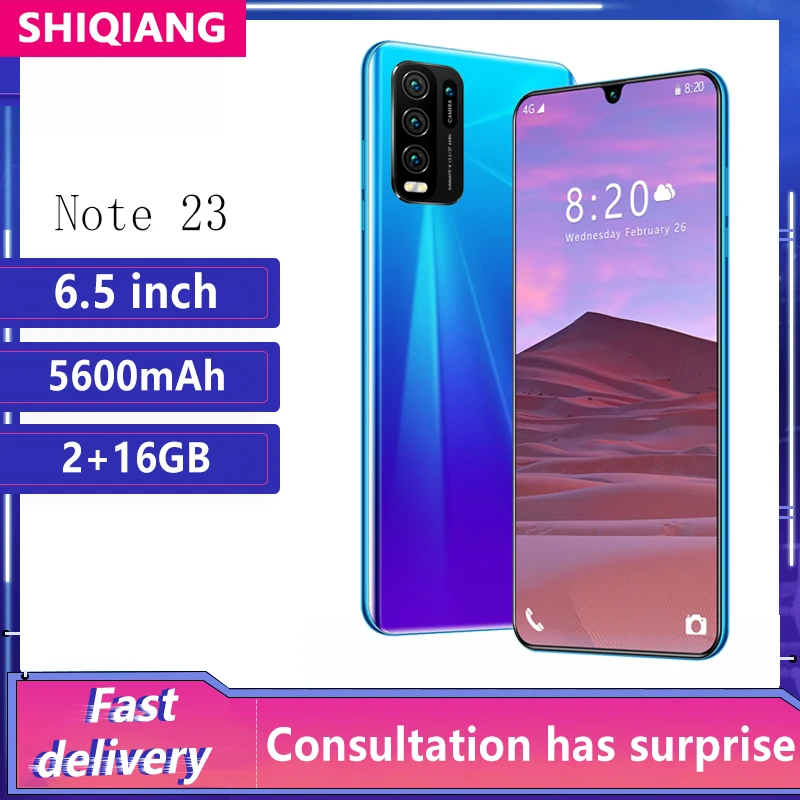 SOYES Note23 Android Moblie Phone RAM 2 ROM 16GB Face Unlocked Smartphones 6.5-inch 5+13MP 2 SIM Card Cellphone SOYES Note23 Android Moblie Phone RAM 2 ROM 16GB Face Unlocked Smartphones 6.5-inch 5+13MP 2 SIM Card Cellphone