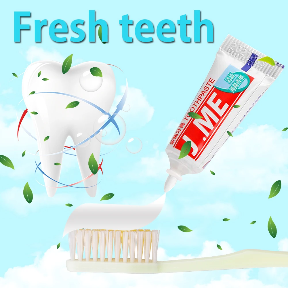 Disposable 3g Toothpaste Supplies Hotel Convenient Camping Travel Wash Gargle Tool Cleaning Hygiene Oral Care 50pcs/lot tooth powder teeth health product