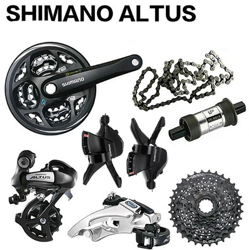 Shimano ALTUS M310 M311 M315 3x8 Speed 24s Groupset MTB велосипед рукоятка переключатель переключения