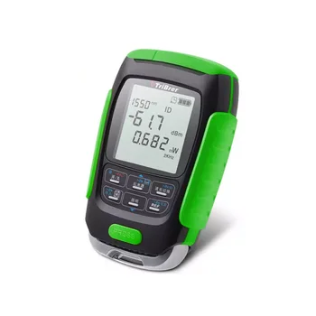 

Green 4 in 1 Multifunction Optical Power Meter Visual Fault Locator Network Cable Test optical fiber tester 5km 15km 30km VFL