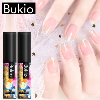 

Bukio Glitter Rainbow Pure Color Gel Nail Polish Set UV Semi Permanent Manicure 60+ Colors Soak Off Hybrid Gel Varnish Nail Art