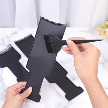 

4PCS Hairdressing Tools Durable Dye Tools Highlights Boards Salon Supplies