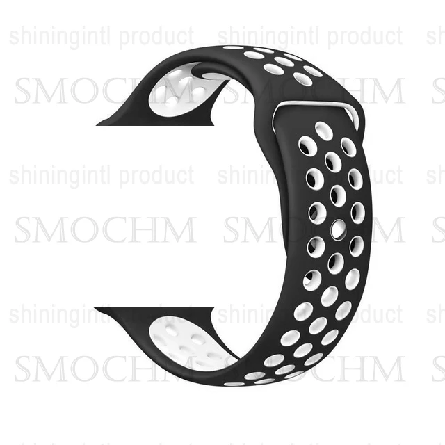 Smochm Samba IWO 11 Pro Bluetooth умные часы серии 5 1:1 IWO 10 обновленные MTK2503 gps спортивные умные часы для Apple iPhone Android - Цвет: black and white