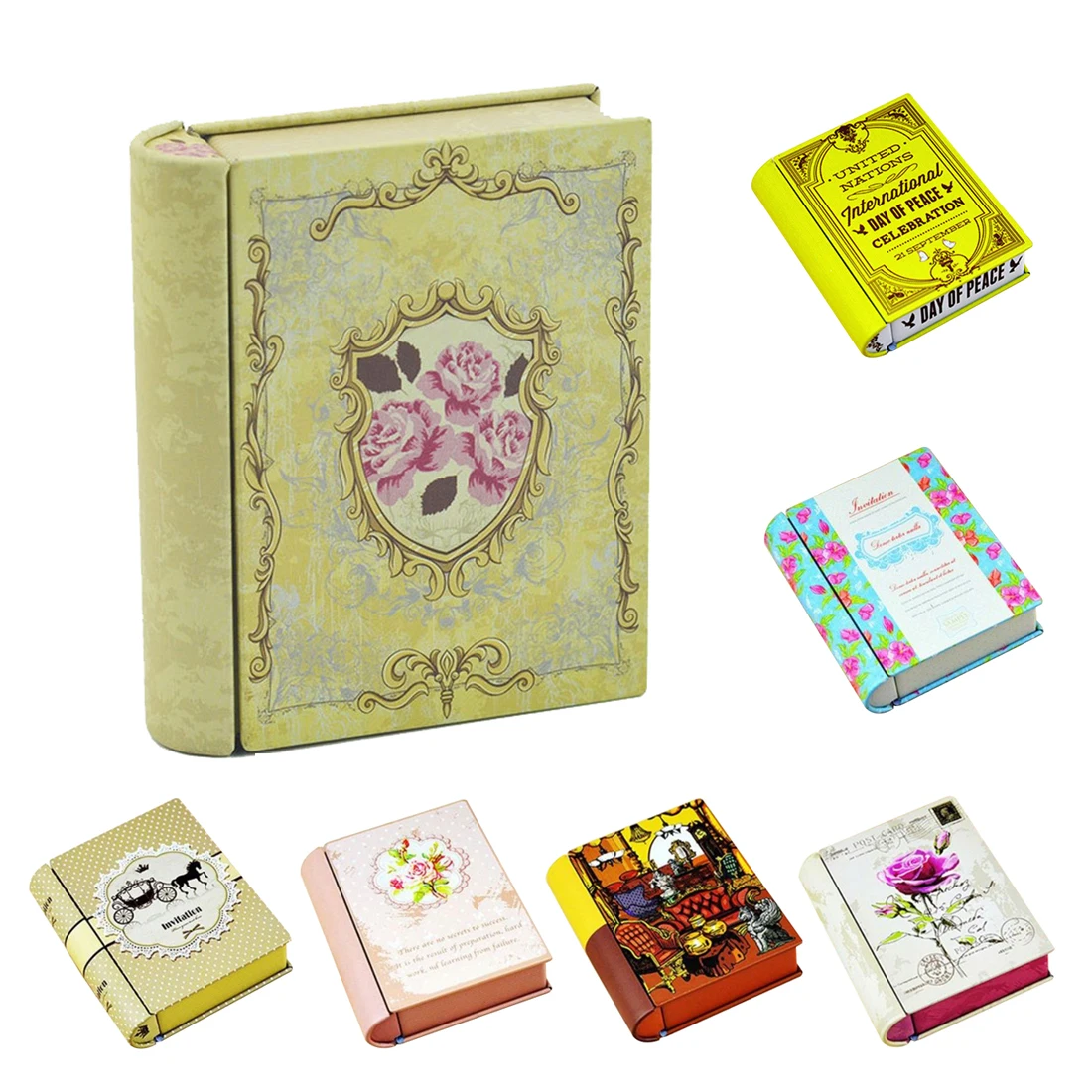 Новинка 1 шт. креативная мини-коробка для хранения конфет в европейском стиле