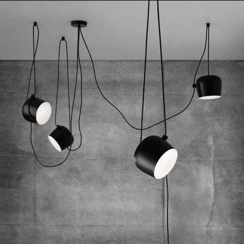 

Loft Pendant Lamp Modern Nordic Dining Room Living Room Restaurant Cafe Club Bedroom Bar Hall Pendant Light Bed luminaire