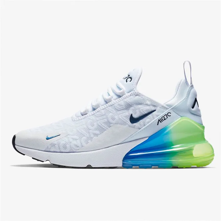 Оригинальные мужские кроссовки для бега Nike Air Max 270, спортивные дышащие кроссовки на шнуровке, дизайнерские спортивные кроссовки AQ9164