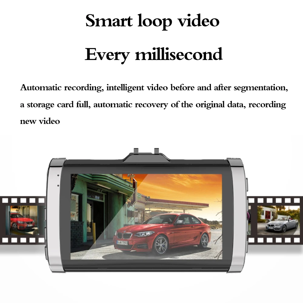 T685 Mini Full HD1080P Dash Cam 3 Inch IPS Screen Car DVR Recorder Camera Car Video Recorder Dashcam Dash Camera 5