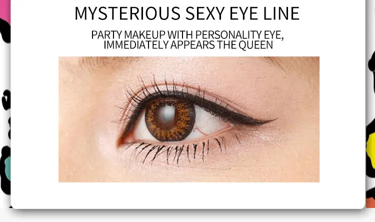 1PCS Waterproof Liquid Eyeliner Pencil Big Eyes Makeup Long-lasting Eye Liner Pen Make up Smooth Fast Dry Cat Eye Cosmetic Tool