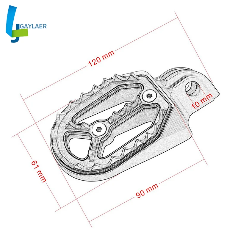Подножка подножек подножки подставки для ног Педаль Для KTM 65 85 125 150 250 350 450 530 SX SXF XCW EXCF