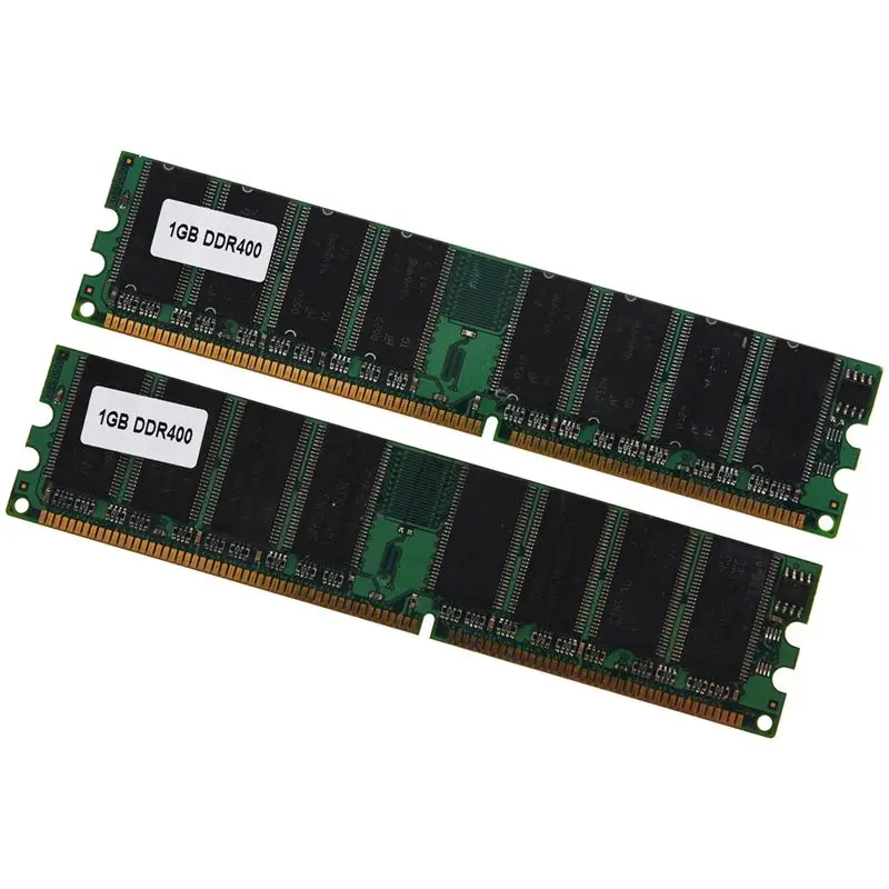 2x1GB PC3200 non-ECC DDR 400MHz Память высокой плотности 184-pin DIMM ram