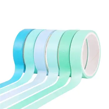 

2 Sets/12pcs Japanese Style Tapes Set Colorful Stickers Decorative Sticky Paper Tapes for Scrapbook DIY Diary