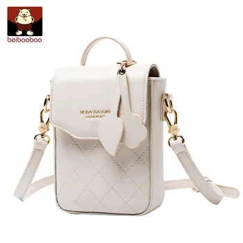 

Beibaobao New Fashion Women Messenger Bags Luxury Pu Leather Girls Crossbody Bag Ladies 2020 Summer New Shoulder Bag Women Bags