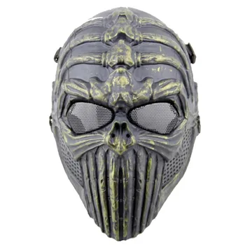 

Spine Tingler Military Army Tactical Skull Full Face Protective Mask Airsoft Paintball CS Wargame Halloween Party Cosplay Masks