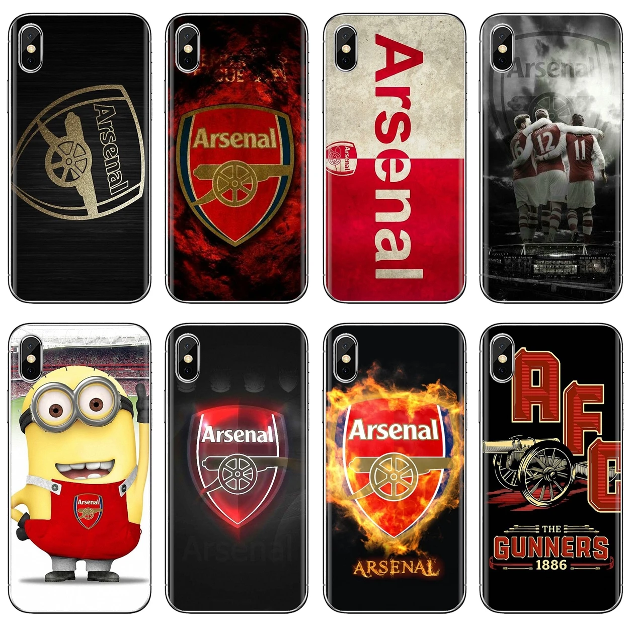 Arsenal Fc Gunners Soccer Football Logo Silicone Case For Huawei
