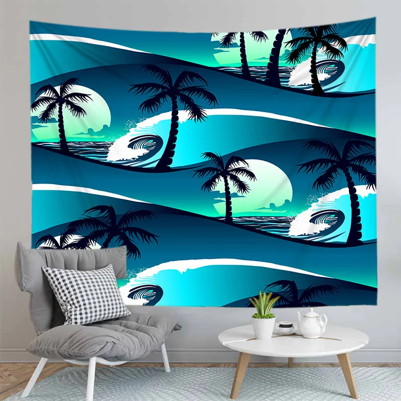 3d красивый дневной коврик настенный подвесной гобелен богемный фон|Гобелен| |