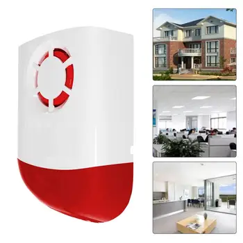 

Wireless Sound And Light Alarm 433/315 Sound And Light Alarm Wireless Outdoor Siren For Shops, Warehouses, Offices, Homes