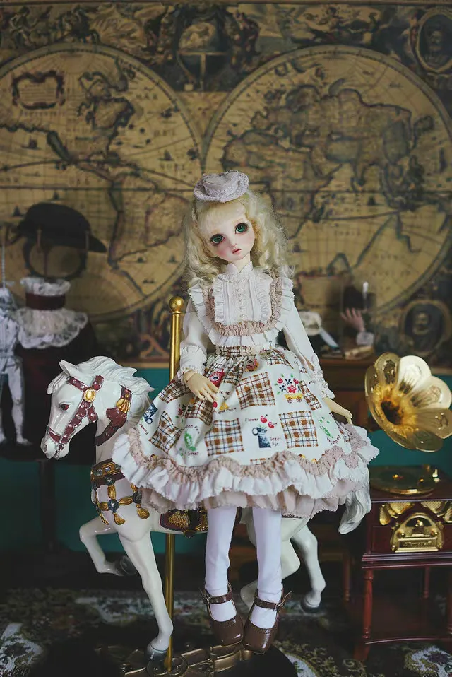 BJD Одежда для кукол подходит для 1/3 куклы 1/4 куклы 1/6 куклы SD10 Девушка BJD куклы - Цвет: clothes 1