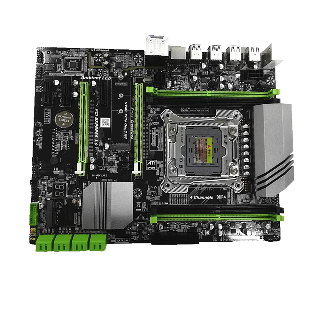 X99 материнская плата DDR4 M.2 4 канала стабильным для I7 E5-V3 E5-V4 64G Ram N D7S8 PUO88