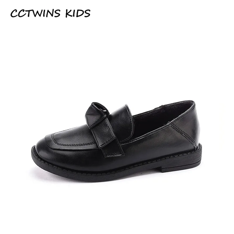 CCTWINS/детская обувь; коллекция года; зимняя детская обувь без шнуровки; брендовые лоферы с бабочками для маленьких девочек; обувь из искусственной кожи для малышей; LM2087