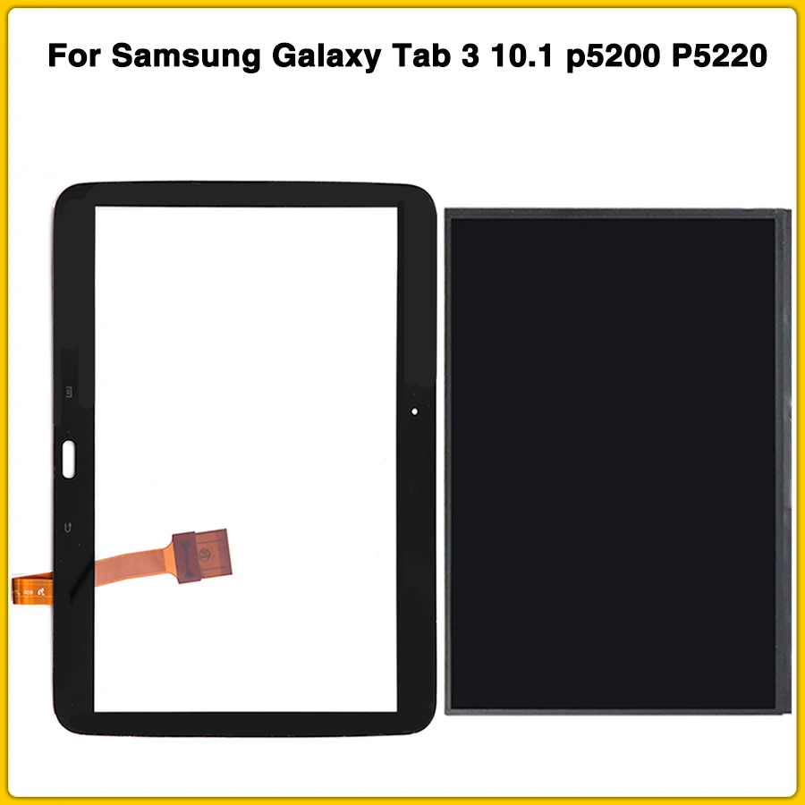 Новый сенсорный ЖК-экран для Samsung Galaxy Tab 3 10,1 p5200 P5220 P5210 ЖК-дисплей Сенсорная панель дигитайзер Датчик Стекло Объектив