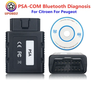 

PSA-COM PSACOM Bluetooth OBD2 Diagnostic Tool Program For Citroen For Peugeot Replace of Lexia3 PP2000 Renault-COM PSA COM BT