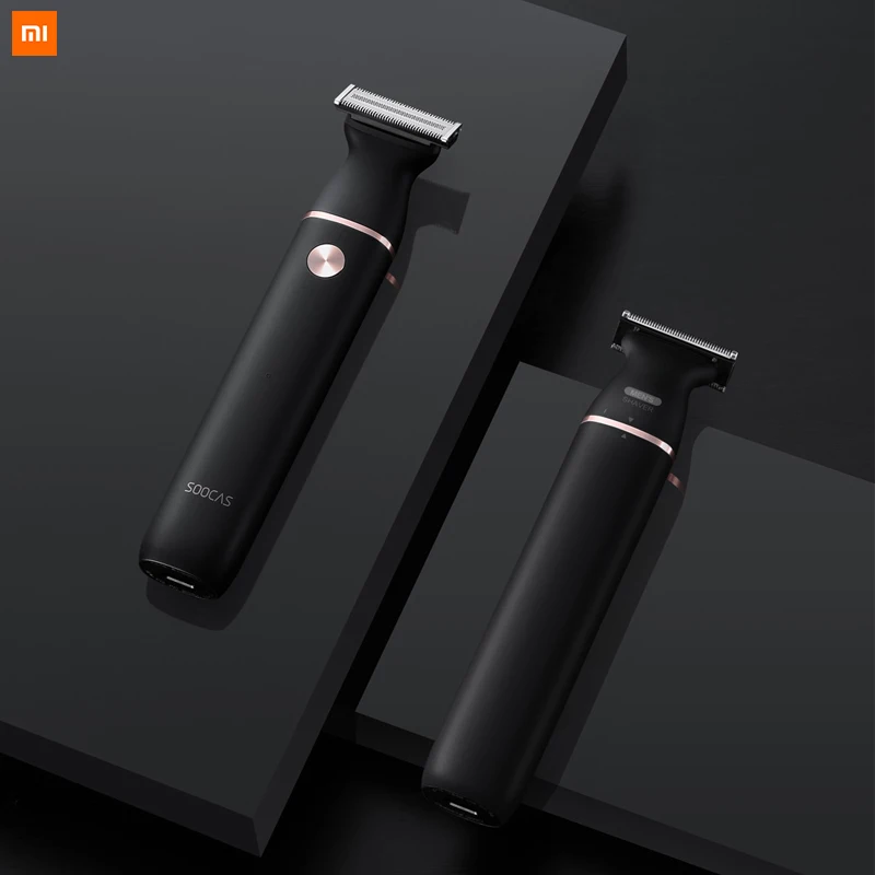 Электрическая бритва OriginalXiaomi SOOCAS маленькое черное трехканальное лезвие для