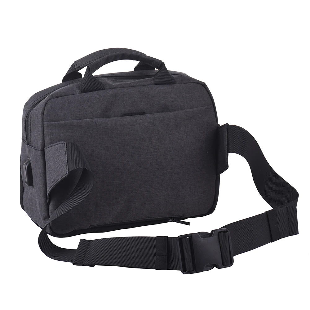 Водонепроницаемая сумка на плечо для камеры DSLR с USB-портом внешней зарядки