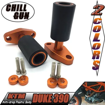

Motorcycle CNC Rod Anti-drop Plastic Body Anti-drop Frame Sliders Anti-fall Protection Fits For KTM DUKE 200/125/390 2012-2020