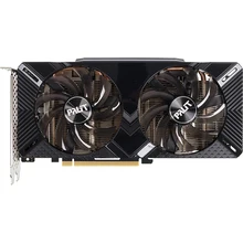 Видеокарта Palit PCI-E PA-RTX2060 DUAL 6G NV RTX2060 6144Mb 192b GDDR6 1365/14000 DVIx1/HDMIx1/DPx1/
