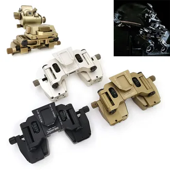 

Tactical Hunting SM-2 mount Helmet Binocular Accessories fits G24 NVG mount and provides a solid mounting platform and severa