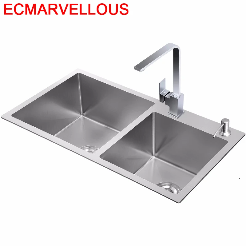 

Portatil Faucet Dissipador Tarjas Para Integral Acero Inoxidable Escurridor Cuba Fregadero De Cocina Pia Cozinha Kitchen Sink