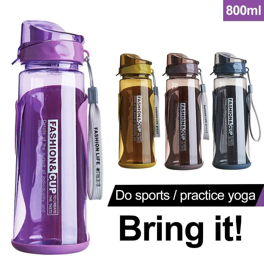 700ml Outdoor Sports Travel Camping Leakproof Water Bottle Kettle Drinkware